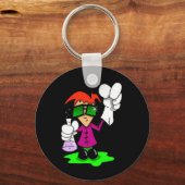 Porte-clés Lil Mad Scientifique (Recto)