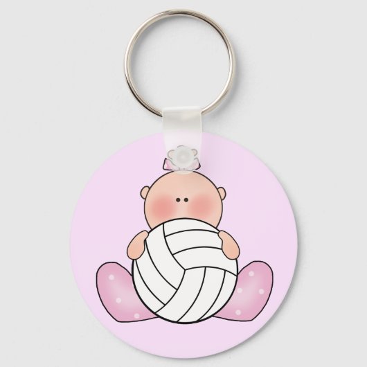Porte-clés Lil Volleyball fille (Recto)