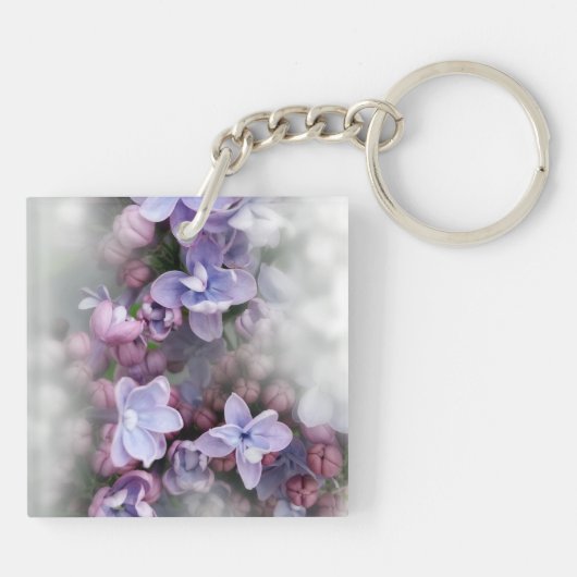 Porte-clés Lilac fleurit (Dos)