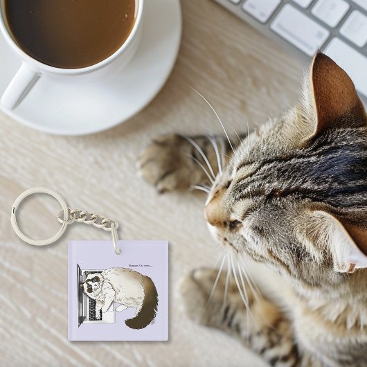 Porte-clés Lilac Portable Cast Drôle mignon