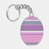 Porte-clés Lilac rayures (Devant gauche)