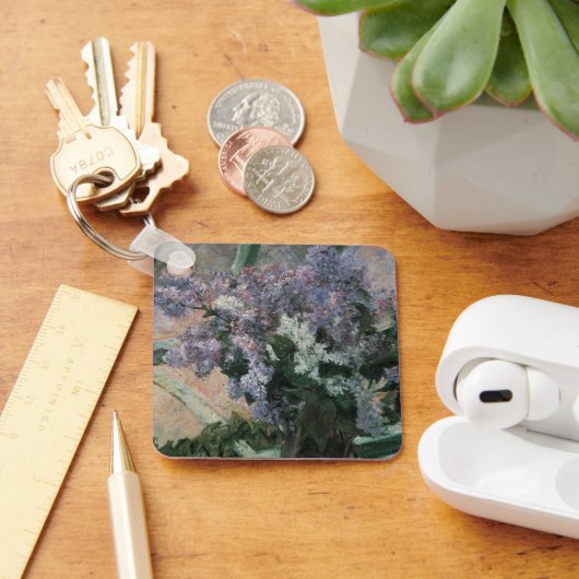 Porte-clés Lilacs dans une fenêtre par Mary Cassatt, Art Vint (Bureau)