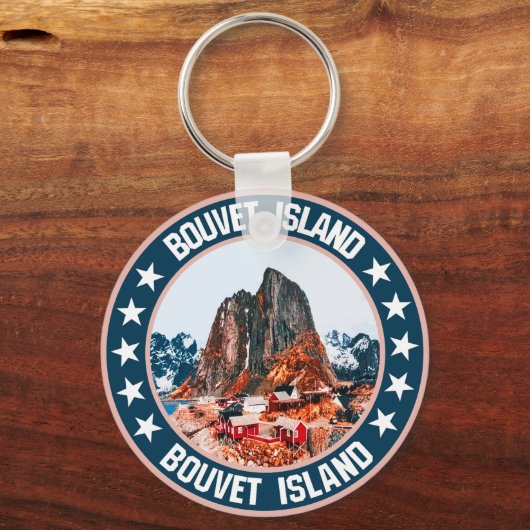 Porte-clés L'île de Bouvet (Recto)