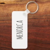 Porte-clés L'île de Minorque (Verso)