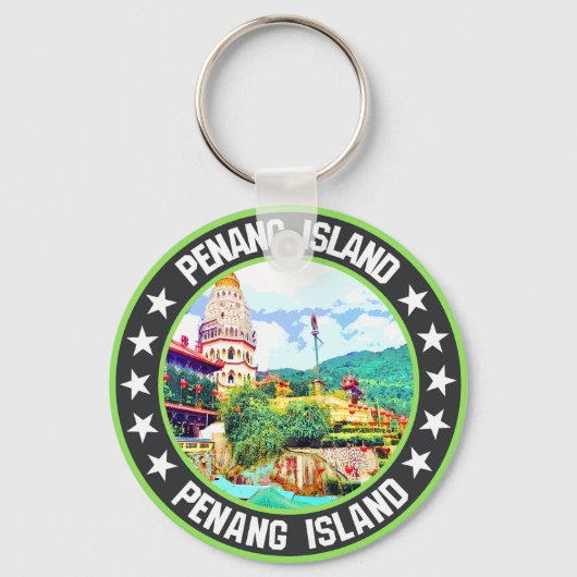 Porte-clés L'île de Penang (Recto)