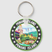 Porte-clés L'île de Penang (Verso)