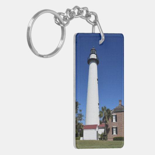 Porte-clés L'île de Saint-Simons (Devant gauche)