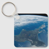 Porte-clés L'île du Nord de la Nouvelle-Zélande. (Recto)