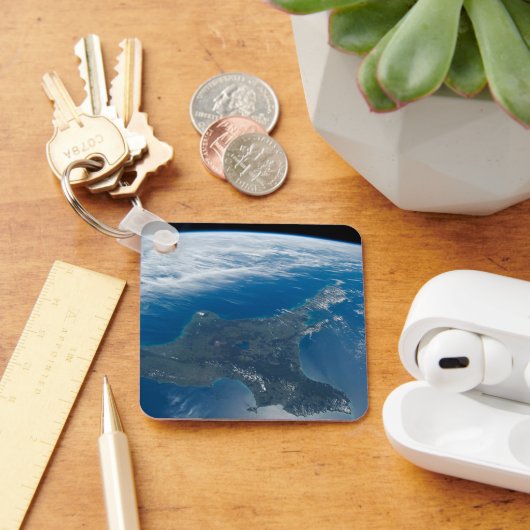 Porte-clés L'île du Nord de la Nouvelle-Zélande. (Bureau)