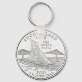 Porte-clés L'île Rhode (Recto)