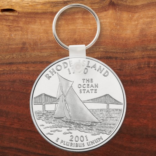 Porte-clés L'île Rhode (Recto)