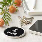 Porte-clés Lillianna Nom personnalisé Cadeau d'anniversaire (Côté)