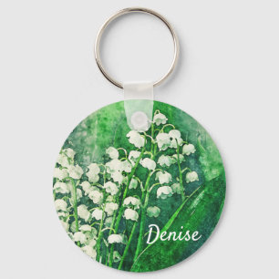Porte-clés Lily of the Valley Porte - clé Porte - clé perso