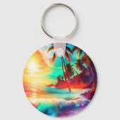 Porte-clés L'Imaginaire Tropical (Verso)