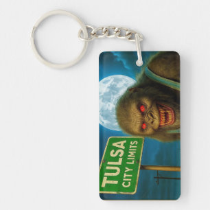 PORTE-CLÉS LIMITES DE LA VILLE DE TULSA. OKLAHOMA.