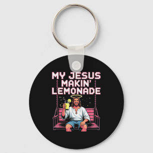 Porte-clés Limonade de Jésus Mème drôle chrétien 