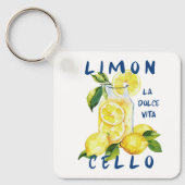 Porte-clés Limoncello La Dolce Vita Souvenir Italy Lover (Recto)