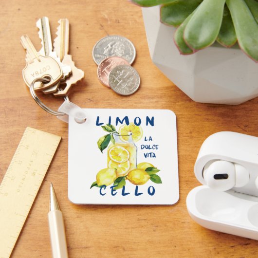 Porte-clés Limoncello La Dolce Vita Souvenir Italy Lover (Bureau)