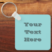 Porte-clés Limpet Coque Bleu Printemps vert saison couleur so (Recto)