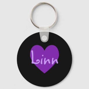 Porte-clés Lin en pourpre