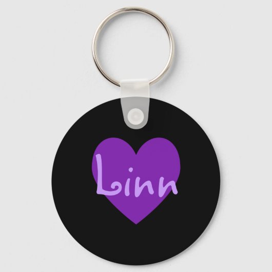 Porte-clés Lin en pourpre (Recto)