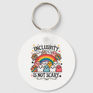 Porte-clés L'Inclusivité N'Est Pas Effrayant - Accueil Ghost