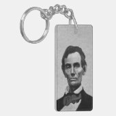 Porte-clés Lincoln Illinois Capitol Bicentennial (Devant gauche)