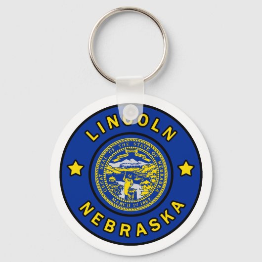 Porte-clés Lincoln Nebraska (Recto)