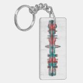 Porte-clés Lincoln USA Skyline (Devant gauche)