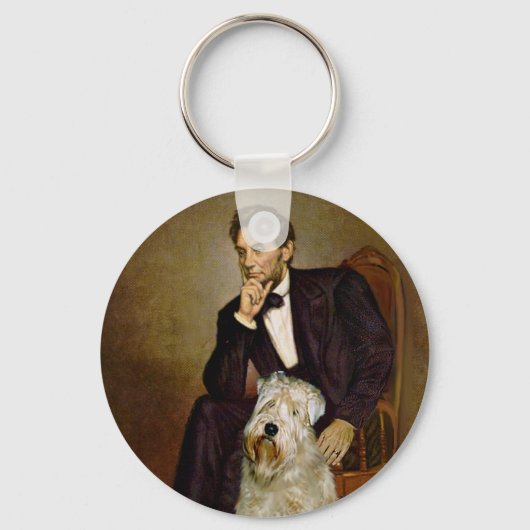 Porte-clés Lincoln - Wheaten Terrier 7 (Recto)
