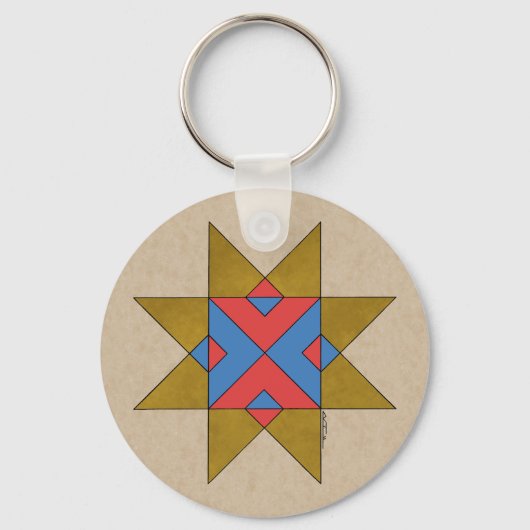 Porte-clés Lincolnshire Auseklis Witch Mark (Recto)