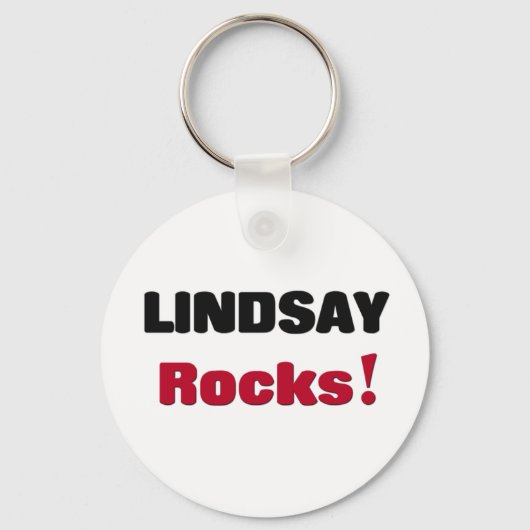 Porte-clés Lindsay Rocks (Recto)