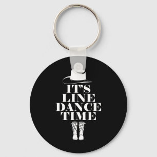 Porte-clés Line Dance Country Music Dancing Texas West