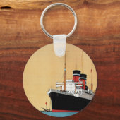 Porte-clés Liner étoile bleue (Recto)