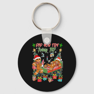 Porte-clés L'Infirmière De Noël, Noël Avez-Vous Essayé De Le