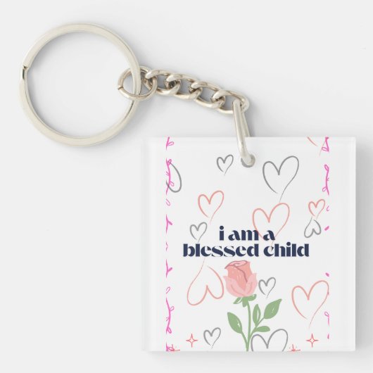 Porte-clés Linges de bébé graphiques (Devant)