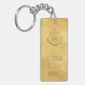 Porte-clés Lingot d'or (Devant gauche)
