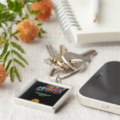 Porte-clés L'insigne du chef du commandement (Côté)