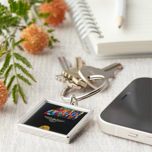 Porte-clés L'insigne du chef du commandement (Côté)