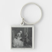 Porte-clés L'institutrice, 1739 (Devant)