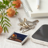 Porte-clés L'interprétation de l'artiste de la Lander de visi (Côté)