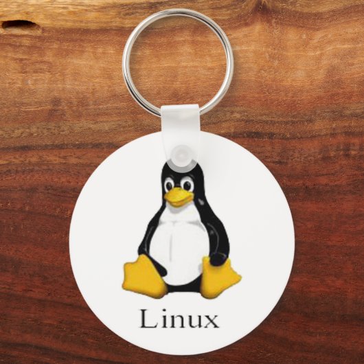 Porte-clés linux (Recto)
