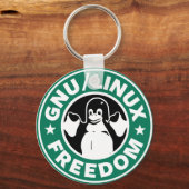 Porte-clés linux libère (Recto)