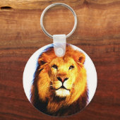 Porte-clés Lion africain (Recto)