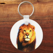 Porte-clés Lion africain (Recto)