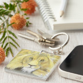 Porte-clés Lion africain (Devant Droit)