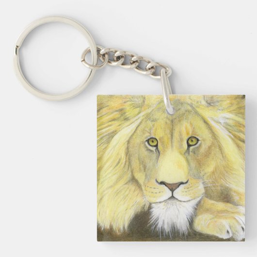 Porte-clés Lion africain (Devant)