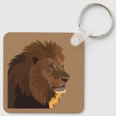 Porte-clés Lion Animal de la faune Lion (Dos)