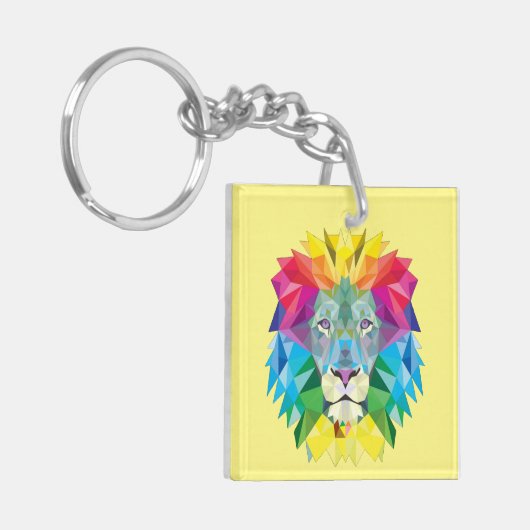 Porte-clés Lion brillant (Devant gauche)