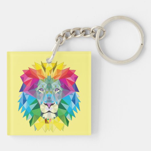 Porte-clés Lion brillant (Dos)